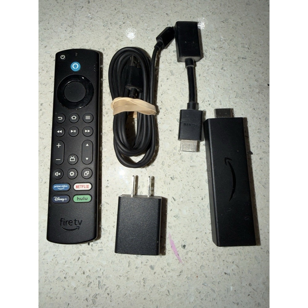 Amazon Fire TV Stick 3rd Gen with Alexa Voice Remote HD streaming - Black S3L46N